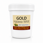 Gold Halawa Wax with Herbal Extract – 200gm | Ready-to-Use Hair Removal Wax