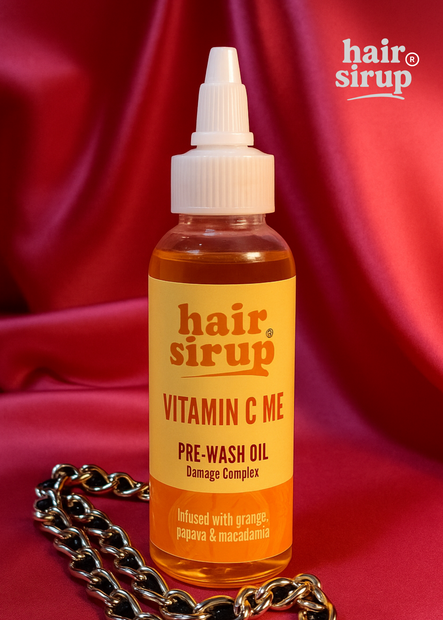 Hair Sirup Vitamin C Me | Brightening Organic Hair Oil