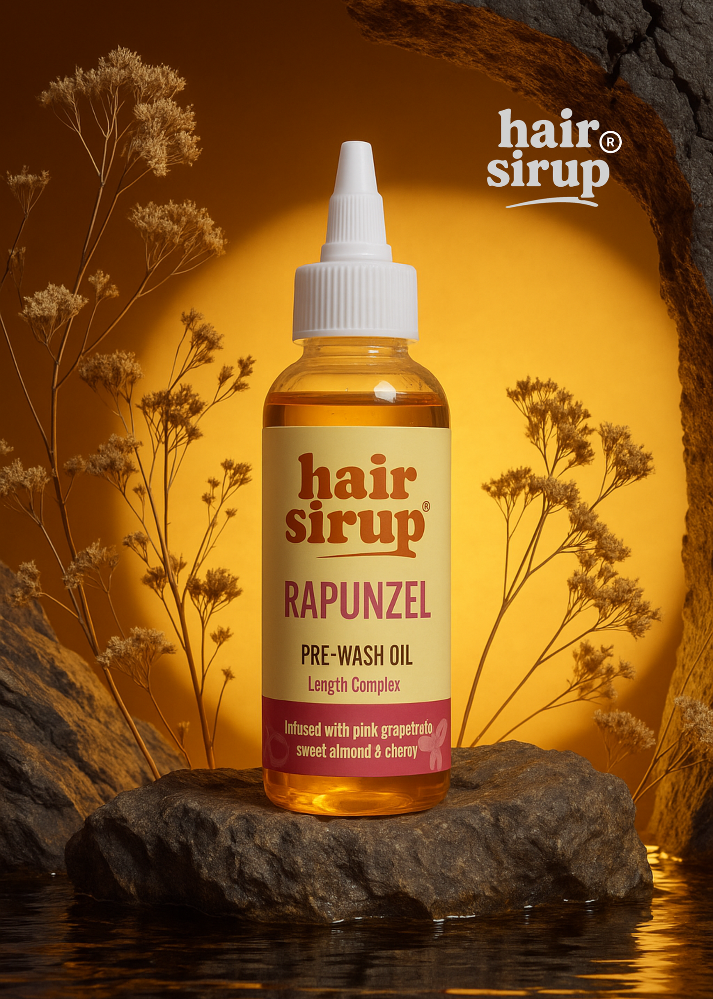 Hair Sirup Rapunzel | Pre-Wash Hair Growth & Length Oil