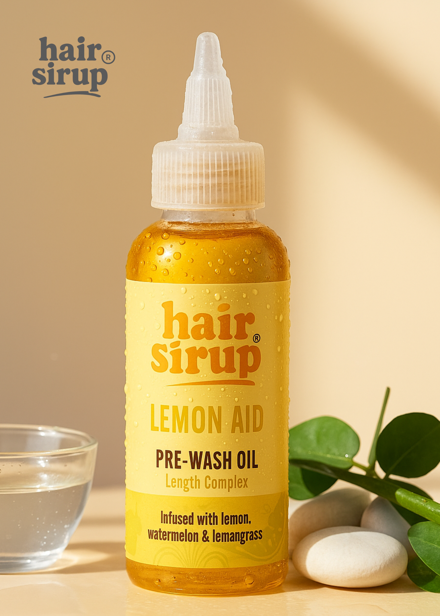 Hair Sirup Lemon-Aid | Organic Hair Growth Oil & Premium Scalp Treatment