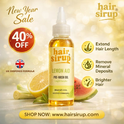 Hair Sirup Lemon-Aid | Organic Hair Growth Oil & Premium Scalp Treatment