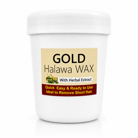 Gold Halawa Wax with Herbal Extract – 200gm | Ready-to-Use Hair Removal Wax