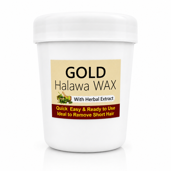 Gold Halawa Wax with Herbal Extract – 200gm | Ready-to-Use Hair Removal Wax