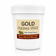 Gold Halawa Wax with Herbal Extract – 200gm | Ready-to-Use Hair Removal Wax